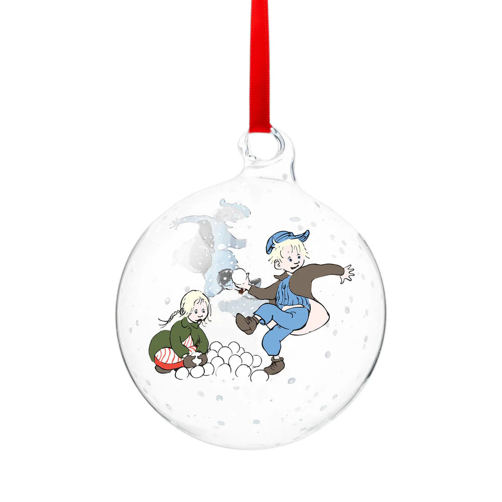 Emil aus Lönneberga Weihnachtskugel „Emil“ D9 cm